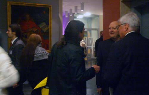 mario alvarez con mons. ravasi mario alvarez con mons. ravasi