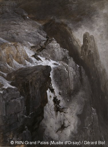 Gustave Dor&eacute; - Catastrophe du mont Cervin