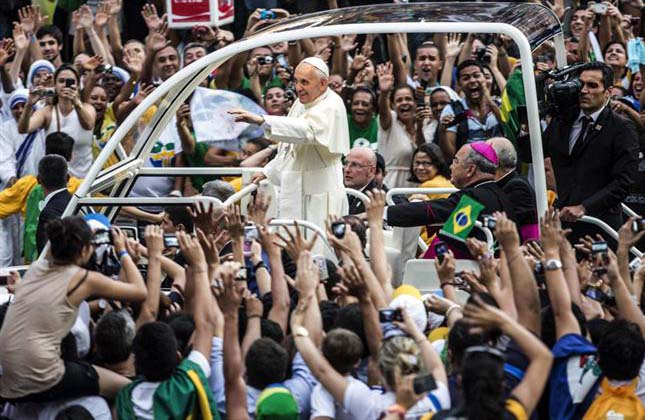 Papa Francesco in Brasile