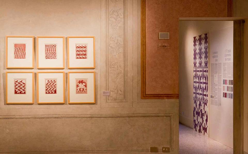 Escher, allestimento mostra