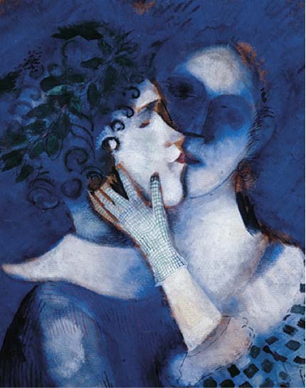 Marc Chagall. Gli amanti in blu