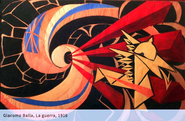 Giacomo Balla - La guerra che verrà non è la prima. Grande guerra 1914-2014
